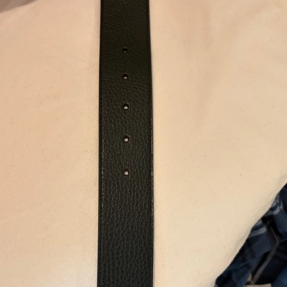 NWOT Men’s Gucci 1973 Coll.Leather Reversible Belt Blk/Brn SZ 110 cm 41,38-40 US